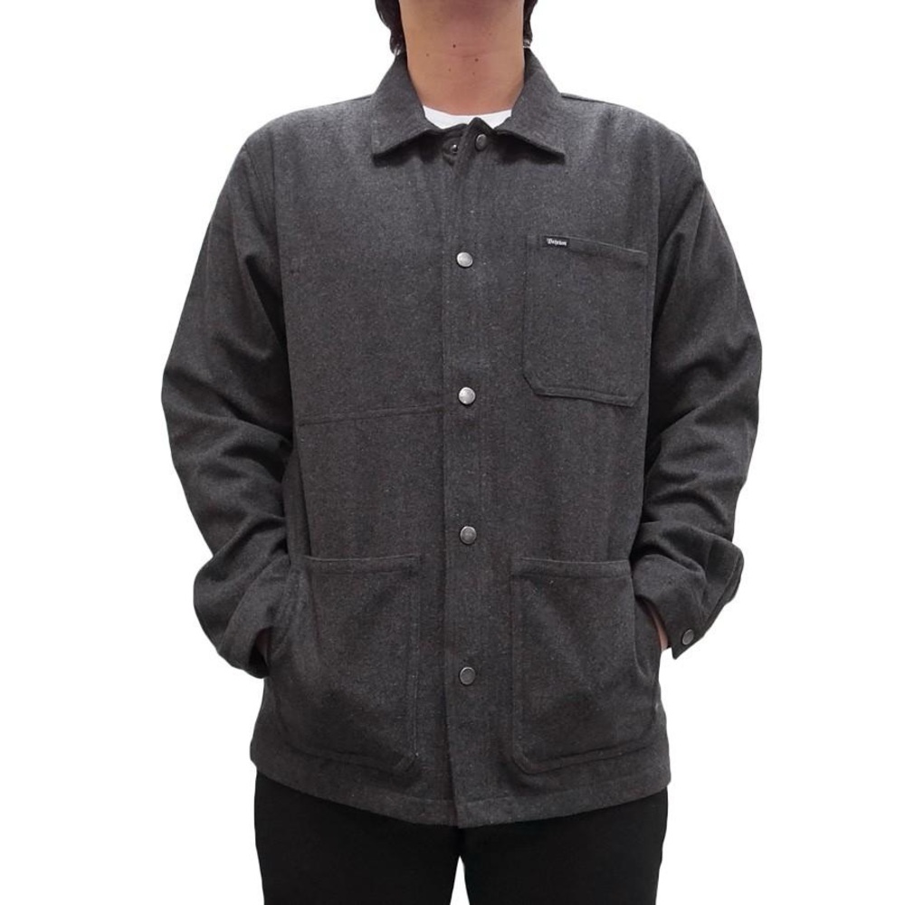 🆕 🌊Brixton 🌊 Men's Charcoal Jacket - Picture 1 of 7